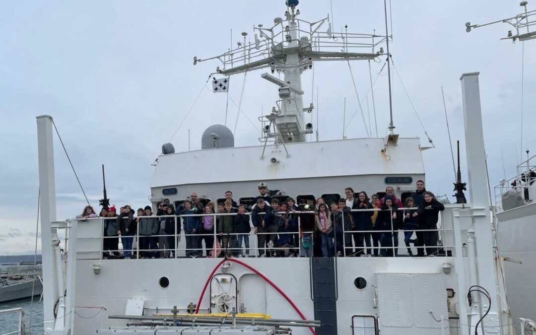 Sortie à Brest sur le navire « LAPLACE »